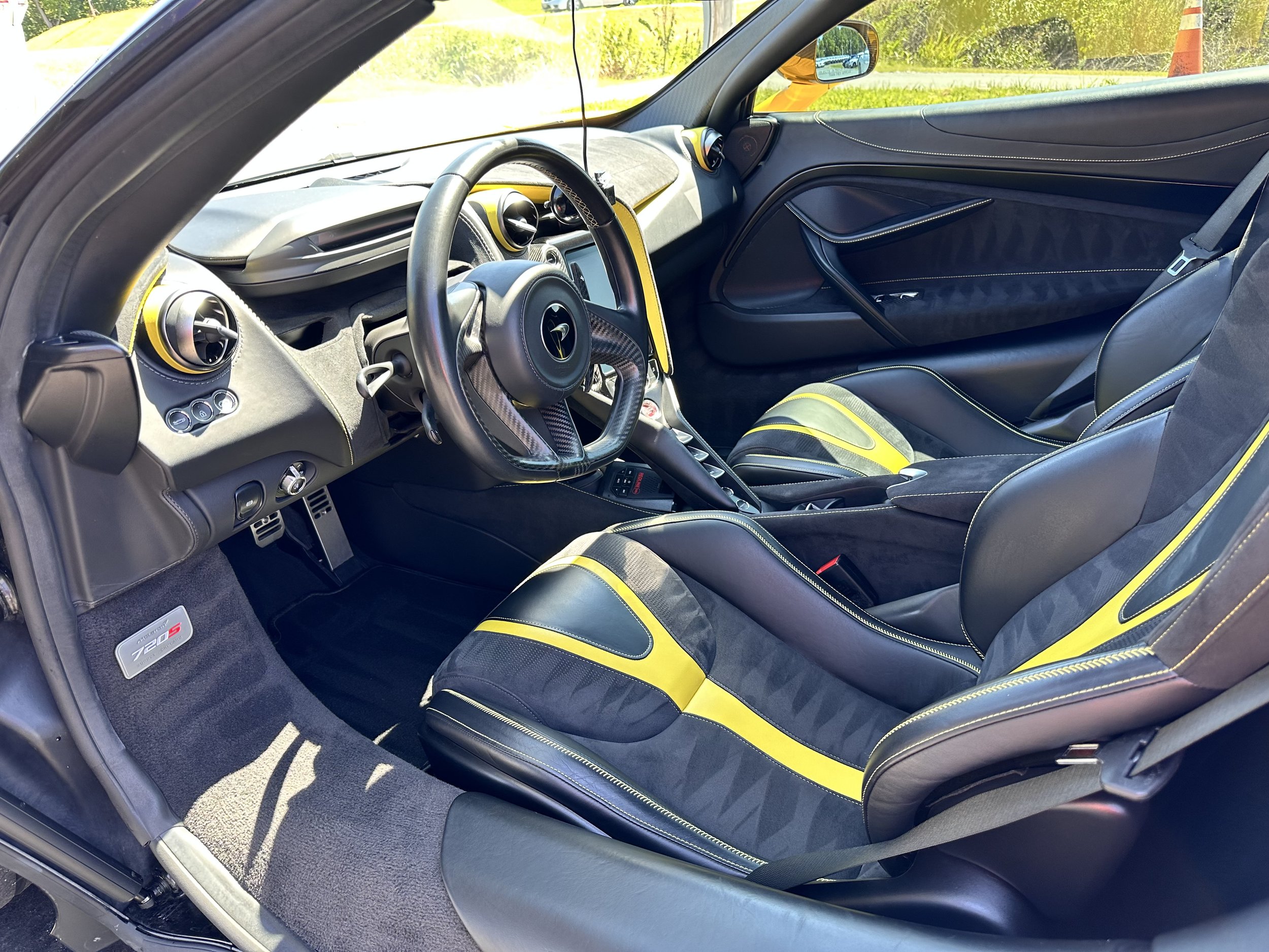 McLaren Cockpit Detail